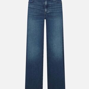 Frame Denim Straight Leg Jeans in Dark Blue Wash